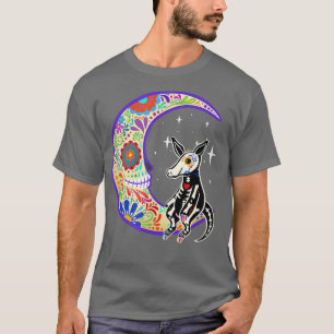 Camiseta Esqueleto de Aardvark Dia de Los Muertos 