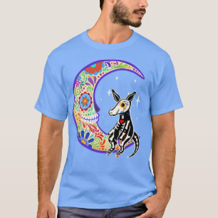 Camiseta Esqueleto de Aardvark Dia de Los Muertos