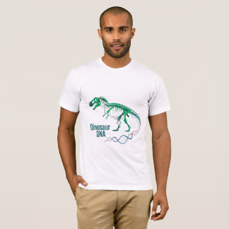Camiseta Esqueleto de ADN de los dinosaurios - Código genét