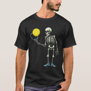 Camiseta Esqueleto de baloncesto Tee Halloween Disstuma Pic