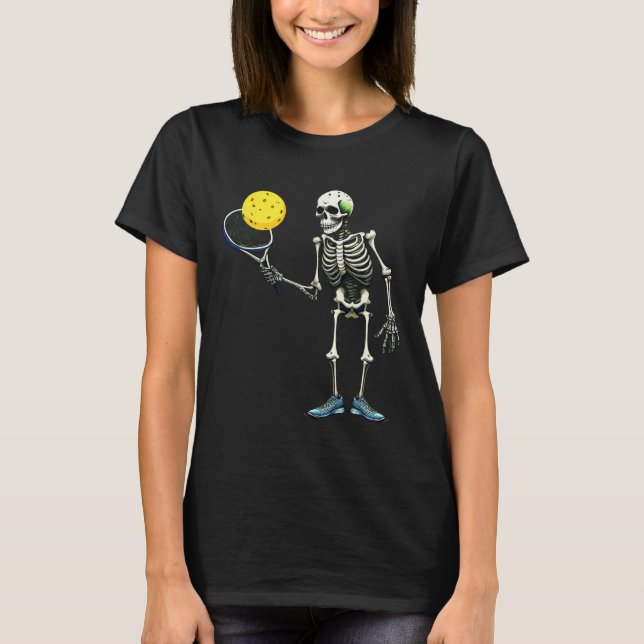 Camiseta Esqueleto de baloncesto Tee Halloween Disstuma Pic (Anverso)