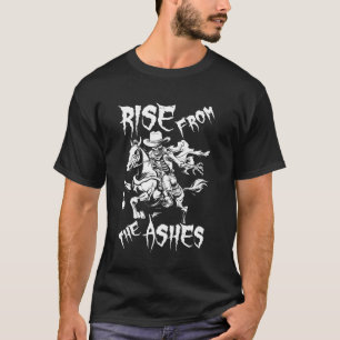 Camiseta Esqueleto de caballo vaquera rodeo derby - Barre o