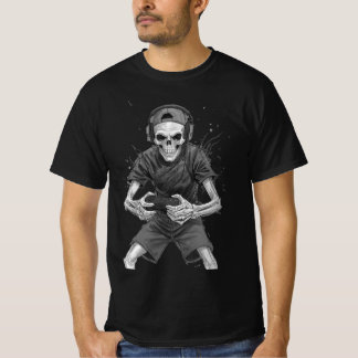 Camiseta Esqueleto de jugador
