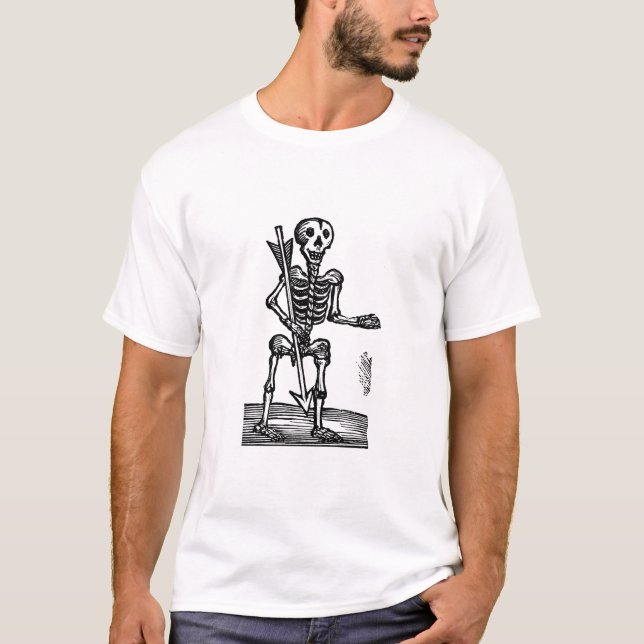 Camiseta Esqueleto de la Muerte (Anverso)