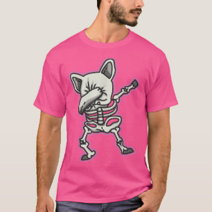 Camiseta Esqueleto de perro Pug Scary Costuma de halloween