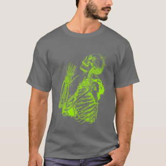 Camiseta esqueleto de rogación