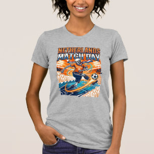 Camiseta Esqueleto de striker del día del partido de Países