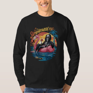 Camiseta Esqueleto de verano de Summerween Vibes Spooky