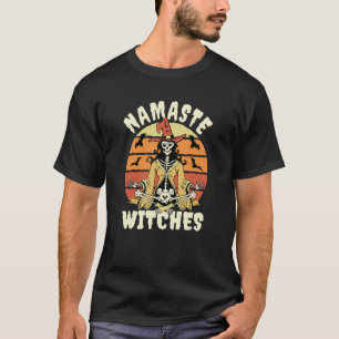 Camiseta Esqueleto de Yoga Meditación Sukhasana Pose