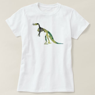 Camiseta esqueleto del claosaurus