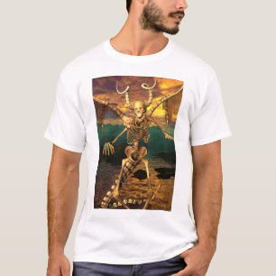 Camiseta Esqueleto del demonio