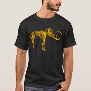 Camiseta Esqueleto del mamut del oro