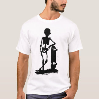 Camiseta Esqueleto del monopatín