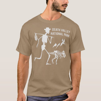 Camiseta Esqueleto del Parque Nacional del Valle de la Muer