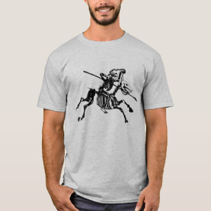 Camiseta Esqueleto en caballo esquelético