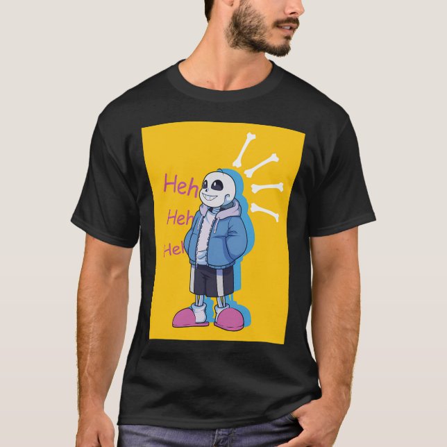 Camiseta Esqueleto enano (Anverso)