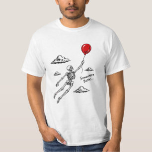 Camiseta Esqueleto espeluznante de Halloween