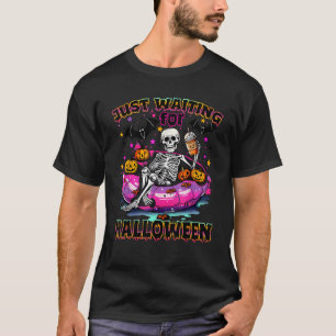 Camiseta Esqueleto esperando a los hombres de verano de Hal