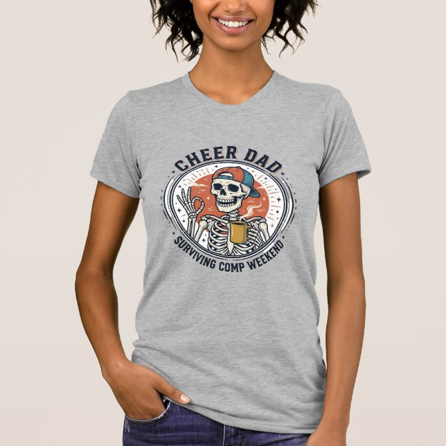 Camiseta Esqueleto Fin de Semana de Competición So (Anverso)