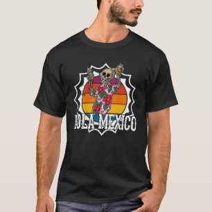 Camiseta Esqueleto México México México Nacho Verano 2