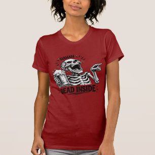 Camiseta Esqueleto Muerto por Dentro