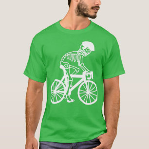 Camiseta Esqueleto para bicicletas