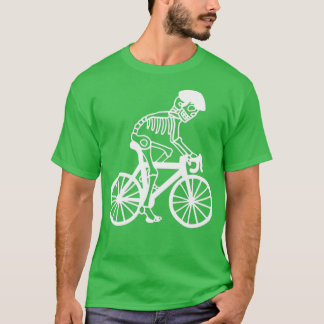 Camiseta Esqueleto para bicicletas