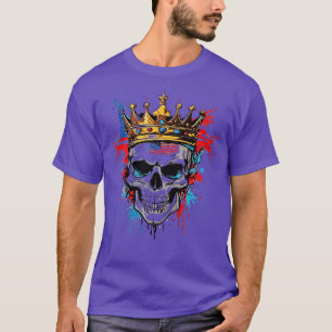 Camiseta Esqueleto Patriótico Skull Estados Unidos 4 De Jul