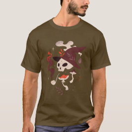Camiseta Esqueleto Psicodélico de Woodland