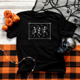 Camiseta Esqueletos bailarines Halloween Tee