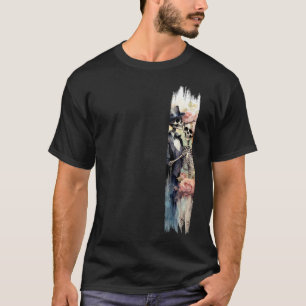 Camiseta Esqueletos de amor eterno Pincel Pinza