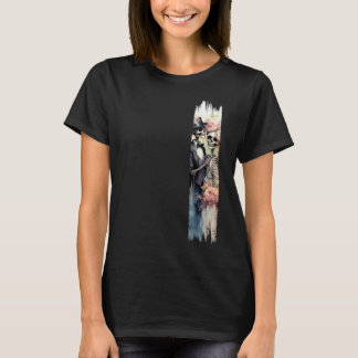 Camiseta Esqueletos de amor eterno Pincel Pinza
