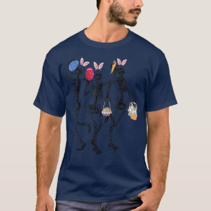 Camiseta Esqueletos del Día de Pascua de los Huevos bailand