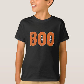 Camiseta Esqueletos divertidos espían BOO Halloween