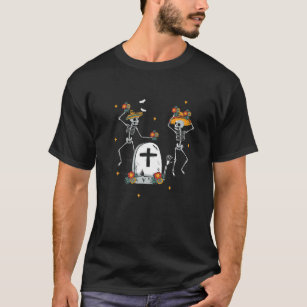 Camiseta Esqueletos mexicanos Mariachi Sombrero Gorra El Dí