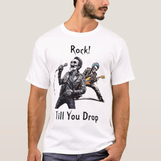 Camiseta Esqueletos rodados Rock 'n'