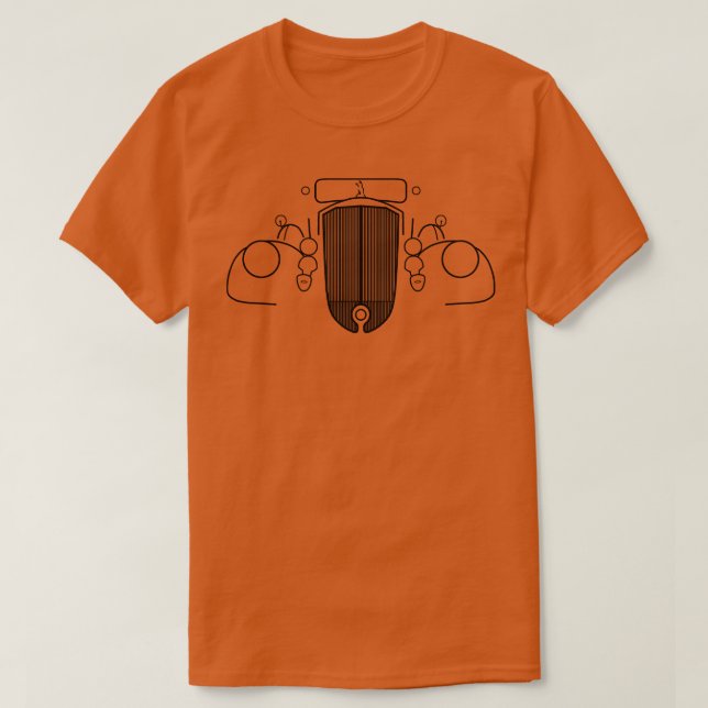 Camiseta Esquema clásico de Pierce Arrow 1930 (Diseño del anverso)