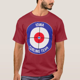 Camiseta Esquema de estado de IA del equipo de curling de I
