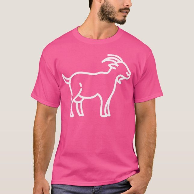 Camiseta Esquema de icono de la línea de arte de la placa d (Anverso)