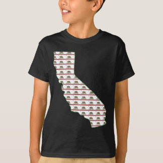 Camiseta Esquema de la bandera de California