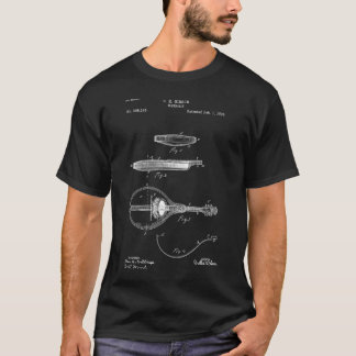 Camiseta Esquema de mandolin vintage