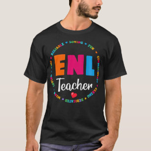 Camiseta ESQUEMA DE PROFESORES DE LA ESCUELA DE NUEVO Idiom