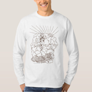 Camiseta Esquema de Tom y Jerry