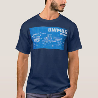 Camiseta Esquema de Unimog