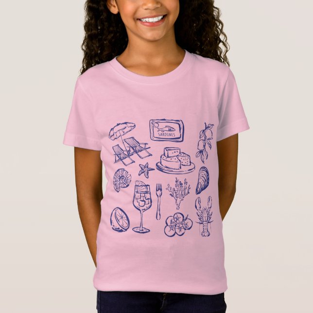 Camiseta Esquema de Vida Mediterránea (Anverso)