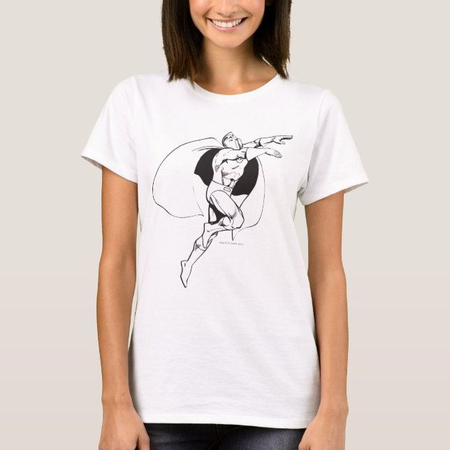 Camiseta Esquema del Dr. Fate Soaring (Anverso)