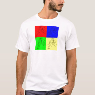 Camiseta Esquema del jinete