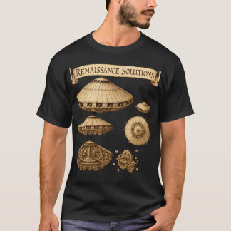 Camiseta Esquema del Vehículo de Combate Tanque del Renacim