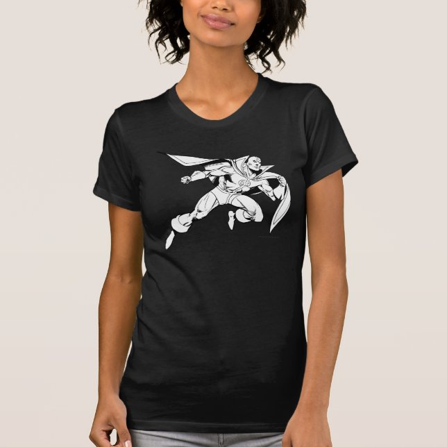 Camiseta Esquema rojo de tornado (Anverso)