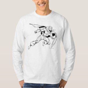 Camiseta Esquema rojo de tornado